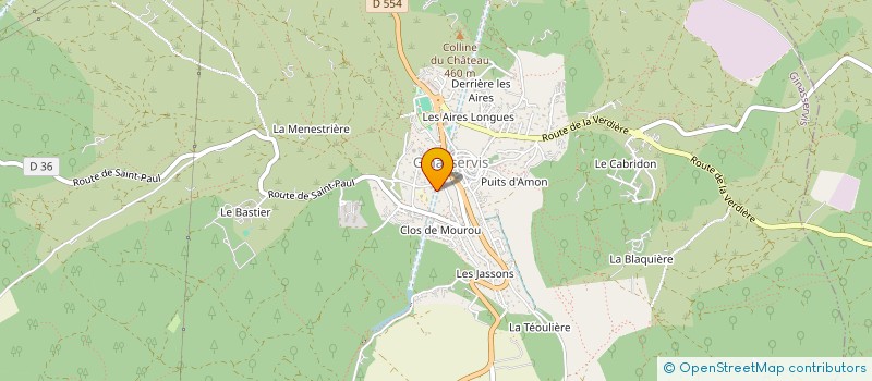 localisation de l'entreprise BIO NRJ CLIMAT à GINASSERVIS