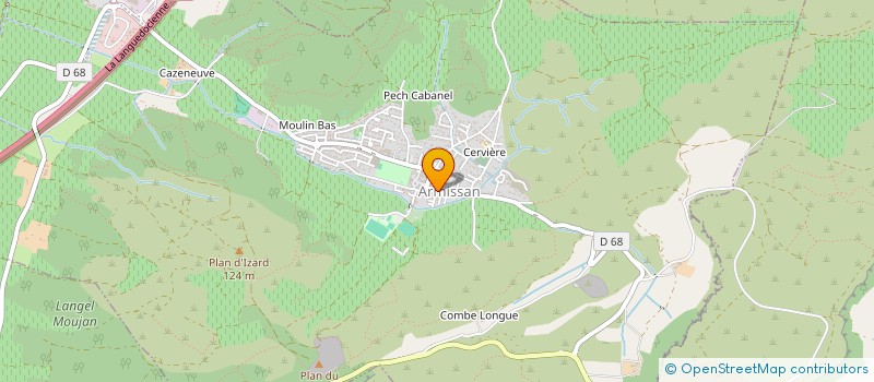 localisation de l'entreprise BIO, OC & CREA  ARMISSAN