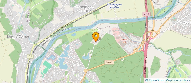 localisation de l'entreprise BIO-OISE  ISLE ADAM