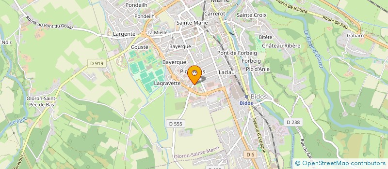 localisation de l'entreprise BIO OLORON à OLORON-SAINTE-MARIE