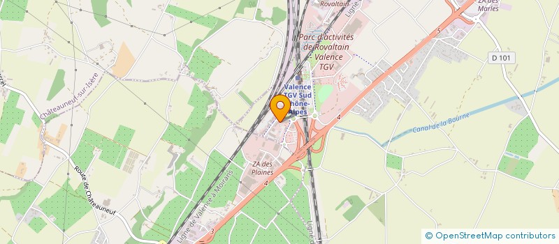 localisation de l'entreprise BIO PARTENAIRE  ALIXAN