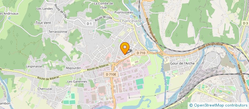 localisation de l'entreprise BIO PERIGORD 2 à CHANCELADE