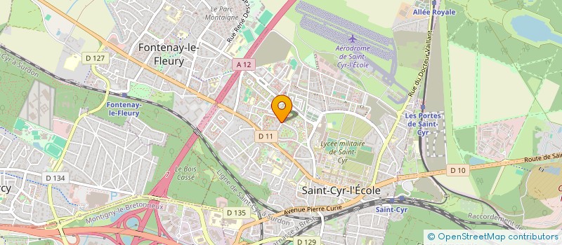 localisation de l'entreprise BIO QUALITE ILE DE FRANCE à SAINT CYR L'ECOLE