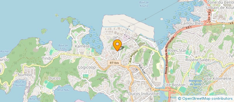 localisation de l'entreprise BIO QUALITE SERVICES à NOUMEA