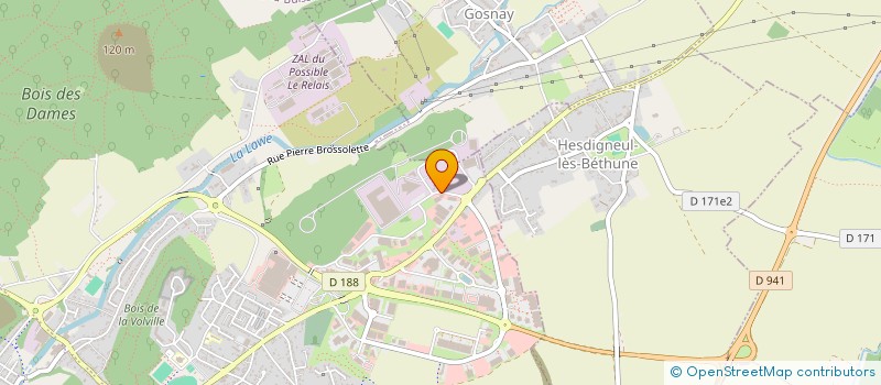 localisation de l'entreprise BIO RECYCLING  BRUAY-LA-BUISSIERE