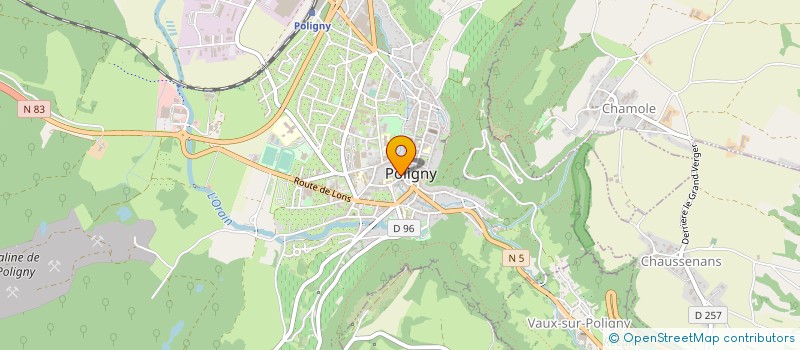 localisation de l'entreprise BIO RICH à POLIGNY
