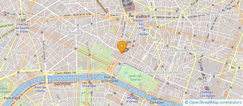 localisation de l'entreprise BIO ROYAL DEVELOPPEMENT BRD à PARIS
