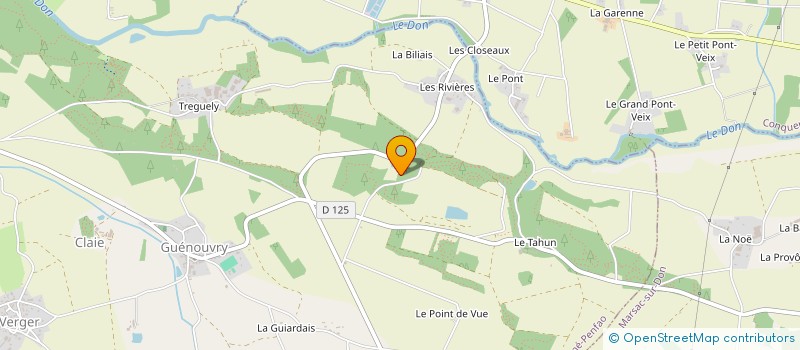 localisation de l'entreprise BIO'S ARTS à GUEMENE-PENFAO