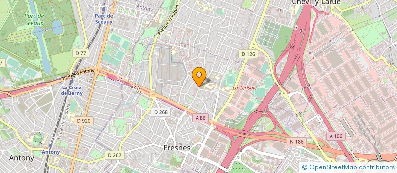 localisation de l'entreprise BIO SANTE à FRESNES