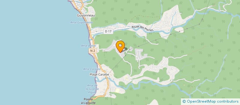 localisation de l'entreprise BIO SANTE CARAIBES  POINTE-NOIRE