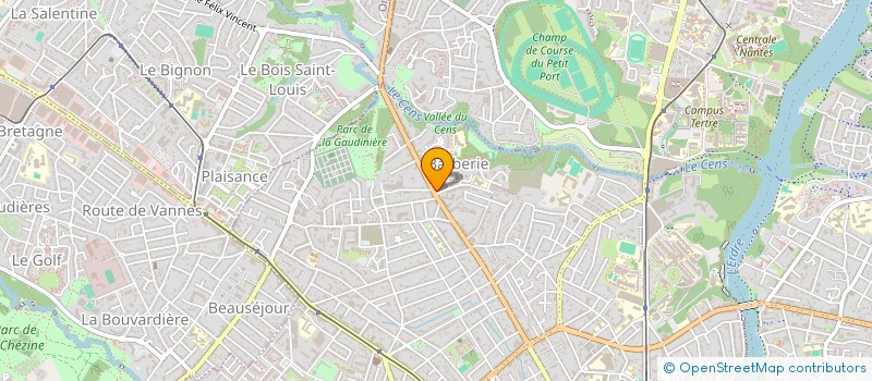 localisation de l'entreprise BIO SCHUMAN à NANTES