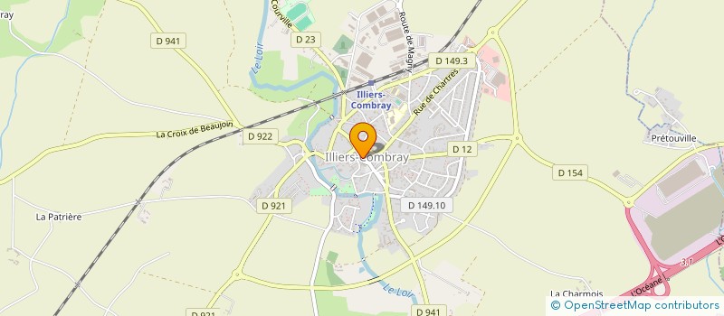 localisation de l'entreprise BIO-SORELIA à ILLIERS-COMBRAY