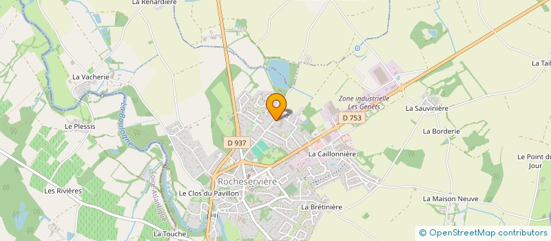 localisation de l'entreprise BIO SOURCING  ROCHESERVIERE