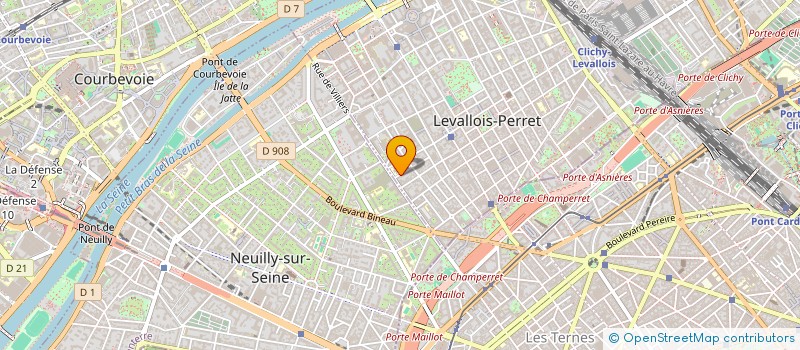 localisation de l'entreprise BIO-STERIL à LEVALLOIS-PERRET