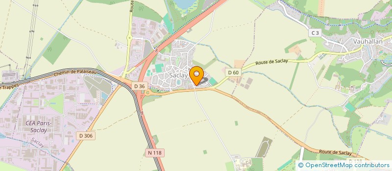 localisation de l'entreprise BIO STOCK  SACLAY