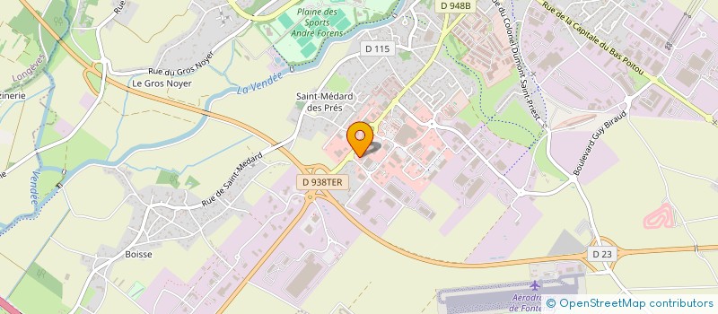 localisation de l'entreprise BIO SUD VENDEE à FONTENAY-LE-COMTE