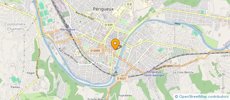localisation de l'entreprise BIO TENTATION à PERIGUEUX