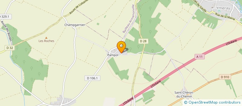 localisation de l'entreprise BIO TOP PAYSAGE à CHAMPSERU