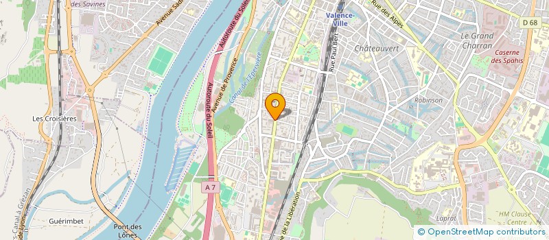localisation de l'entreprise BIO VALENCE à VALENCE