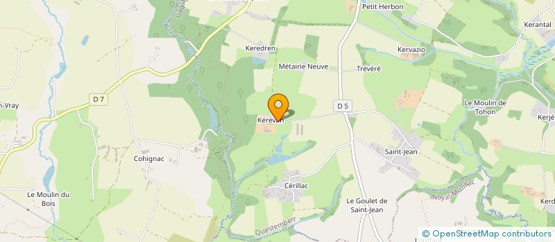 localisation de l'entreprise BIO-VALLEE à QUESTEMBERT
