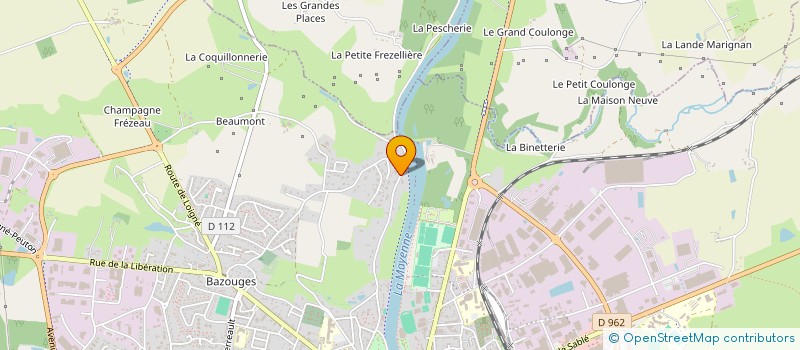 localisation de l'entreprise BIO53HABITATION  CHATEAU-GONTIER-SUR-MAYENNE