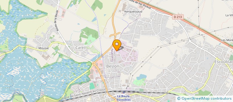 localisation de l'entreprise BIOACTIF à LA BAULE-ESCOUBLAC