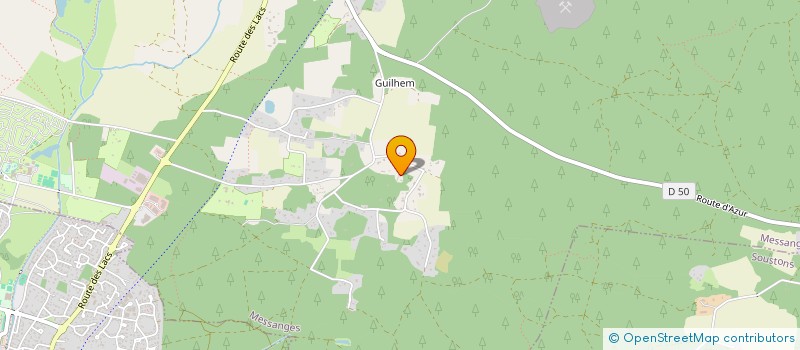 localisation de l'entreprise BIOAGRI  MESSANGES