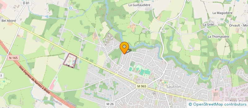 localisation de l'entreprise BIOARMAT à SAUTRON