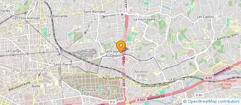 localisation de l'entreprise BIOAXIS CLEAN à MARSEILLE