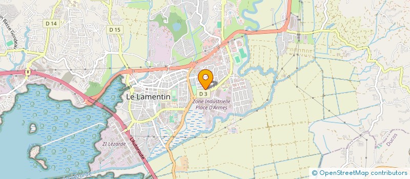localisation de l'entreprise BIOBAN à LE LAMENTIN