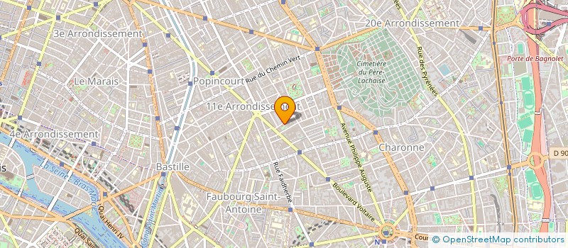 localisation de l'entreprise BIOBJECT FRANCE à PARIS