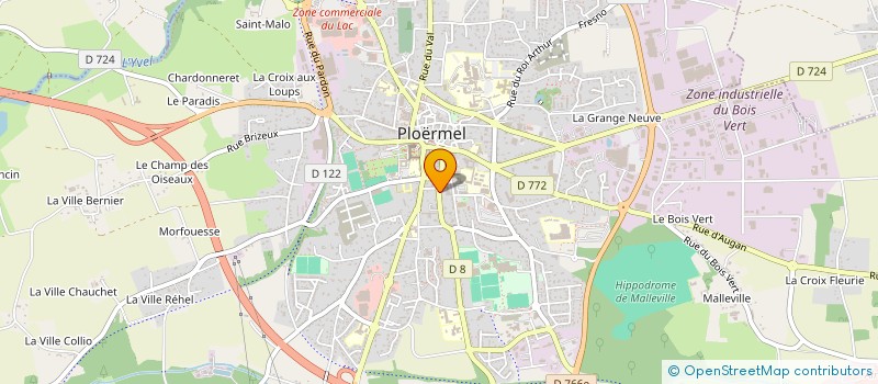 localisation de l'entreprise BIOBULDING FRANCE à PLOERMEL