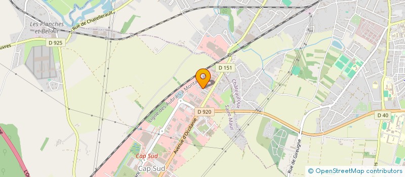 localisation de l'entreprise BIOCAPSUD à SAINT-MAUR