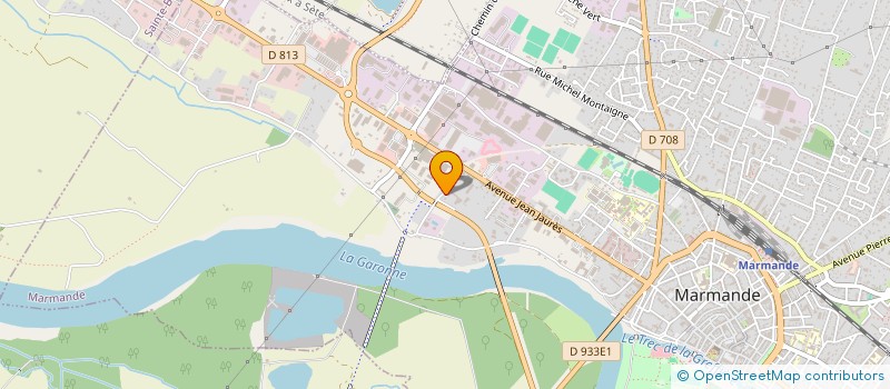localisation de l'entreprise BIOCBG à MARMANDE