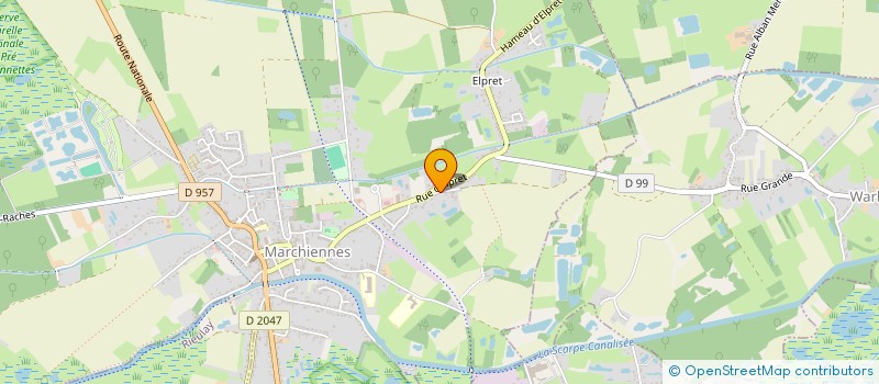 localisation de l'entreprise BIOCHAUFF à MARCHIENNES