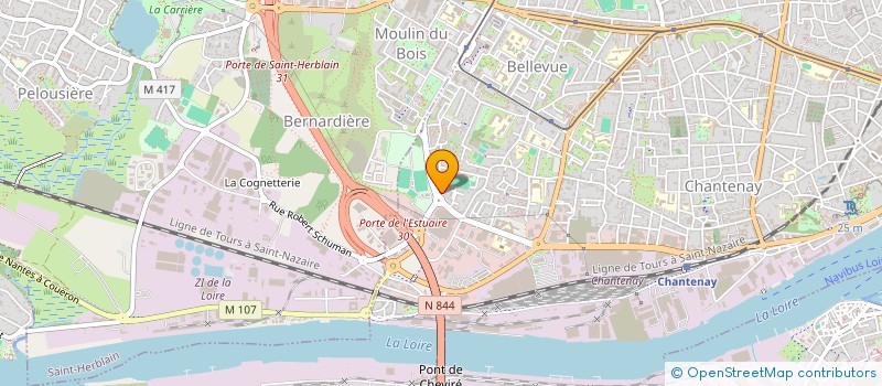 localisation de l'entreprise BIOCHEM NANTES SARL à NANTES