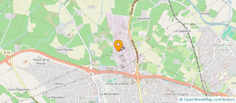 localisation de l'entreprise BIOCLEAN 3D à BEZIERS