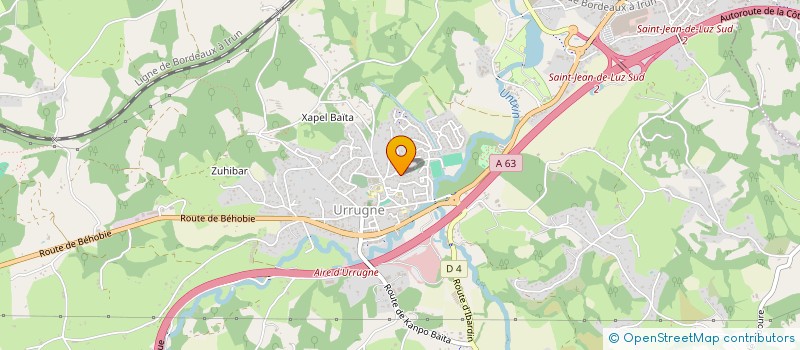 localisation de l'entreprise BIOCLIMAKIT à URRUGNE