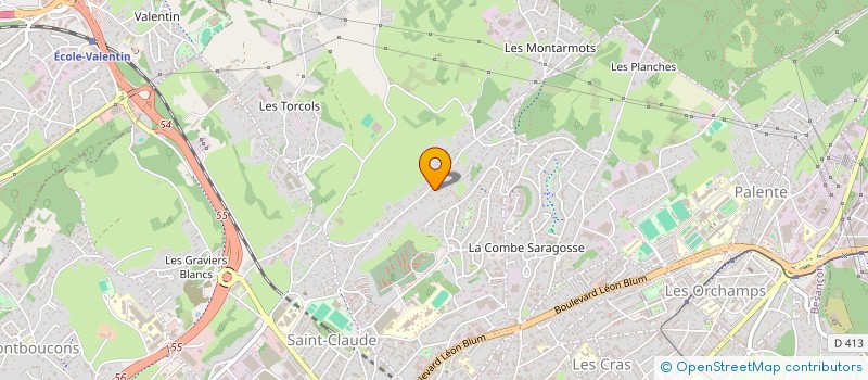 localisation de l'entreprise BIOCOD à BESANCON