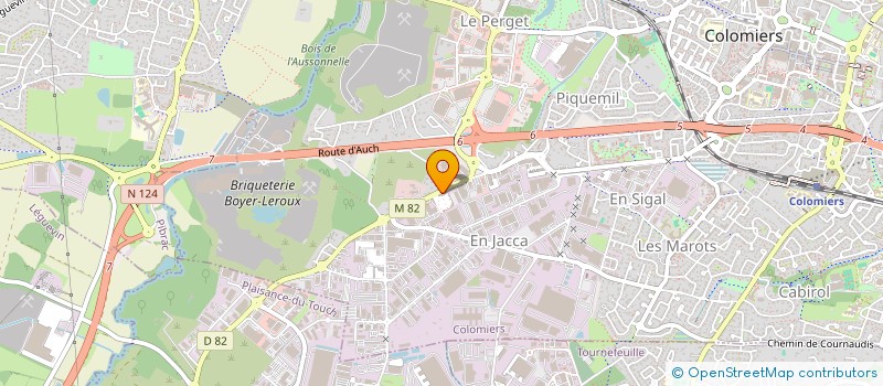 localisation de l'entreprise BIOCOLO à COLOMIERS
