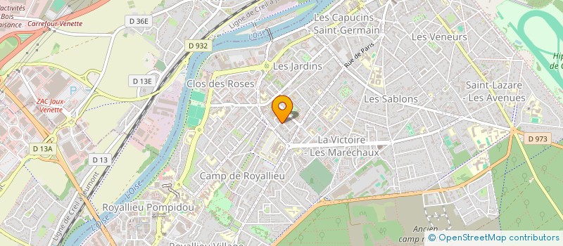 localisation de l'entreprise BIOCOMPIEGNE à COMPIEGNE