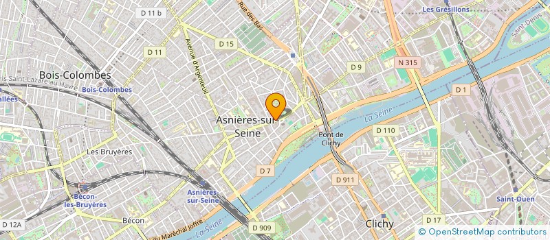 localisation de l'entreprise BIOCOOP ASNIERES  ASNIERES-SUR-SEINE