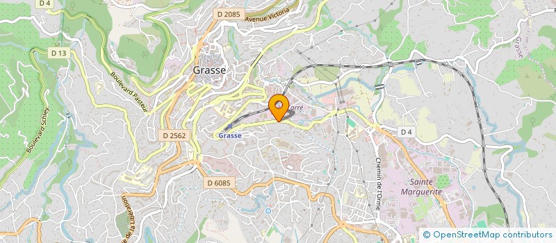 localisation de l'entreprise BIOCOOP MARALPINES  GRASSE