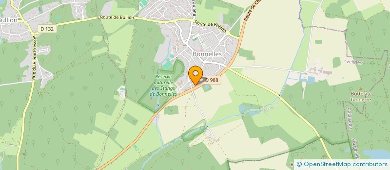 localisation de l'entreprise BIOCOSMETHIC  BONNELLES