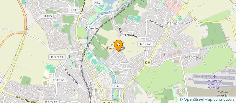 localisation de l'entreprise BIODANZ'A CHARTRES à CHARTRES