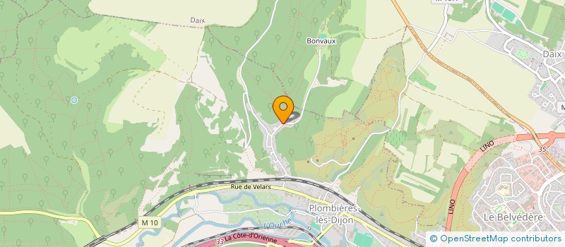 localisation de l'entreprise BIODARCY à DIJON