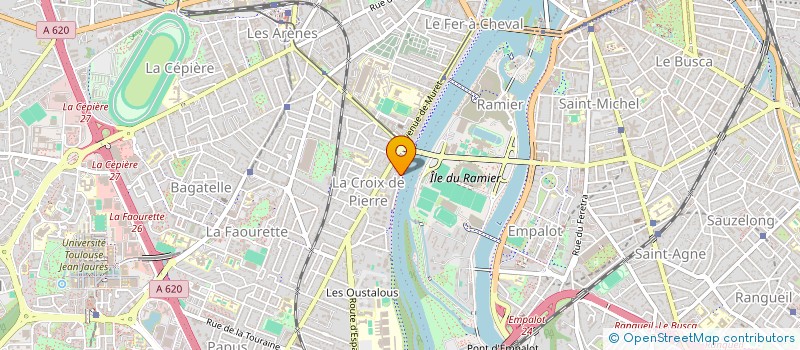 localisation de l'entreprise BIODE à TOULOUSE