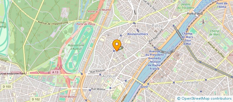 localisation de l'entreprise BIODEC à PARIS