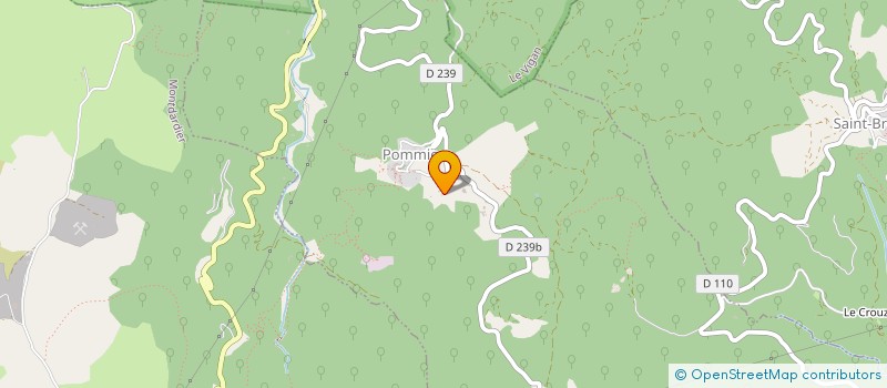 localisation de l'entreprise BIODECONSTRUCTION à MONTDARDIER