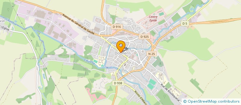 localisation de l'entreprise BIODEMIX à DOULLENS